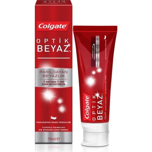 COLGATE OPTİK BEYAZ DİŞ MACUNU 75 ML. *48