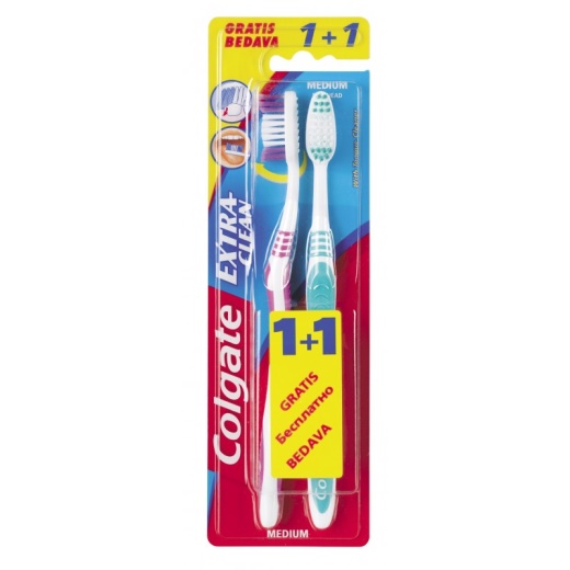 COLGATE EXTRA CLEAN 1+1 *12 