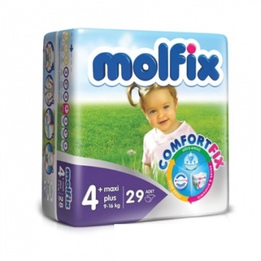 MOLFİX İKİZ PAKET ÇOCUK BEZİ 4+ 29 'LU *4 