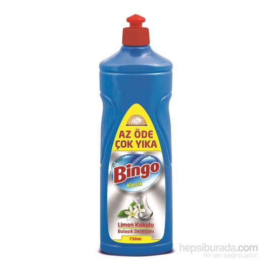 BİNGO SIVI BULAŞIK DETERJANI 730 ML. *16