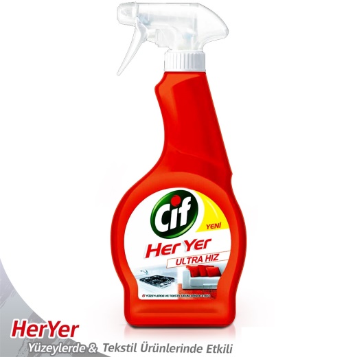 CİF ULTRA SPREY HIZ HER YER 500 ML *12 