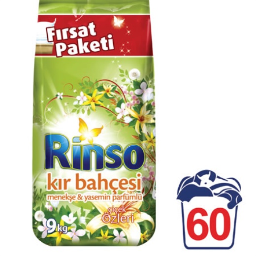 RİNSO MATİK DETERJAN 9 KG. 