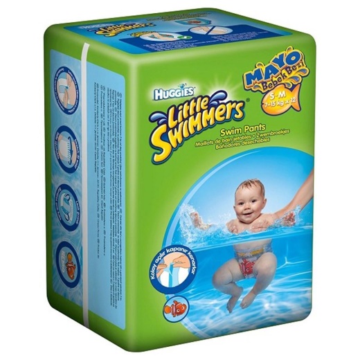 HUGGİES LİTTLE SWIMMER 7-15 KG. *3 